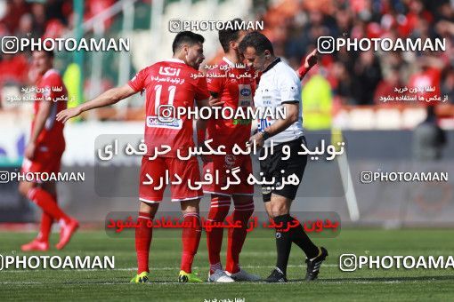 1394617, Tehran, , لیگ برتر فوتبال ایران، Persian Gulf Cup، Week 23، Second Leg، Persepolis 1 v 0 Esteghlal on 2019/03/30 at Azadi Stadium