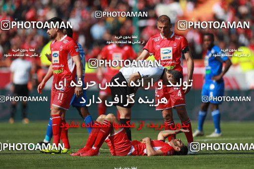 1394650, Tehran, , لیگ برتر فوتبال ایران، Persian Gulf Cup، Week 23، Second Leg، Persepolis 1 v 0 Esteghlal on 2019/03/30 at Azadi Stadium