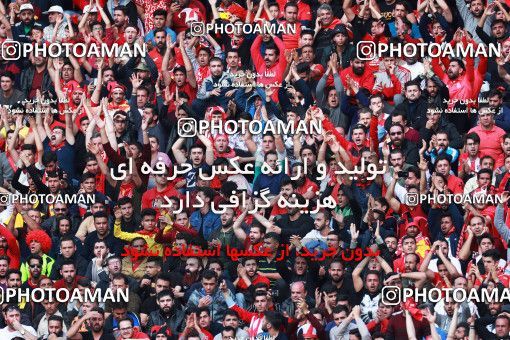 1394609, Tehran, , لیگ برتر فوتبال ایران، Persian Gulf Cup، Week 23، Second Leg، Persepolis 1 v 0 Esteghlal on 2019/03/30 at Azadi Stadium
