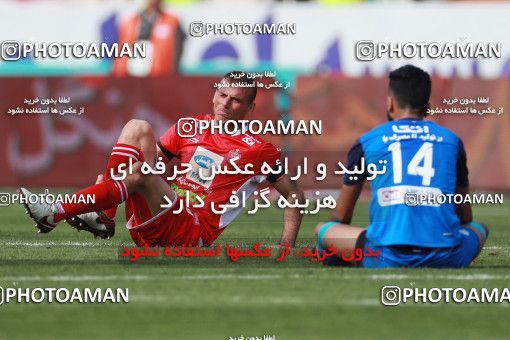 1394608, Tehran, , لیگ برتر فوتبال ایران، Persian Gulf Cup، Week 23، Second Leg، Persepolis 1 v 0 Esteghlal on 2019/03/30 at Azadi Stadium