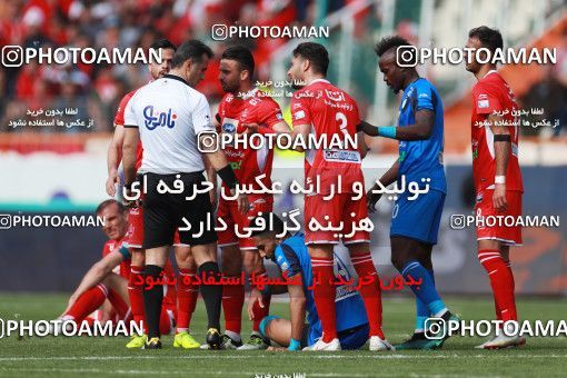 1394700, Tehran, , لیگ برتر فوتبال ایران، Persian Gulf Cup، Week 23، Second Leg، Persepolis 1 v 0 Esteghlal on 2019/03/30 at Azadi Stadium