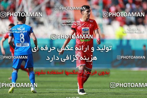 1394655, Tehran, , لیگ برتر فوتبال ایران، Persian Gulf Cup، Week 23، Second Leg، Persepolis 1 v 0 Esteghlal on 2019/03/30 at Azadi Stadium