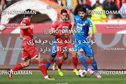 1394642, Tehran, , لیگ برتر فوتبال ایران، Persian Gulf Cup، Week 23، Second Leg، Persepolis 1 v 0 Esteghlal on 2019/03/30 at Azadi Stadium
