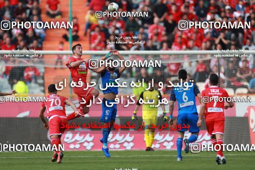 1394591, Tehran, , لیگ برتر فوتبال ایران، Persian Gulf Cup، Week 23، Second Leg، Persepolis 1 v 0 Esteghlal on 2019/03/30 at Azadi Stadium