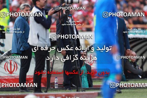 1394542, Tehran, , لیگ برتر فوتبال ایران، Persian Gulf Cup، Week 23، Second Leg، Persepolis 1 v 0 Esteghlal on 2019/03/30 at Azadi Stadium