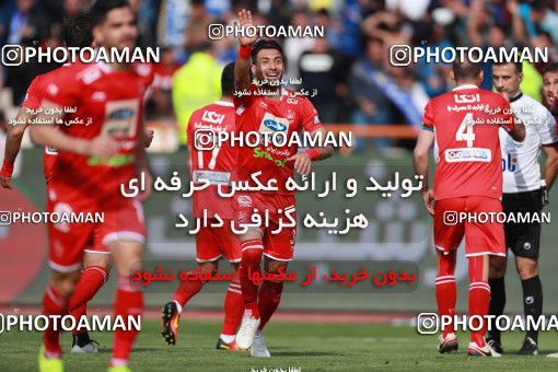 1394704, Tehran, , لیگ برتر فوتبال ایران، Persian Gulf Cup، Week 23، Second Leg، Persepolis 1 v 0 Esteghlal on 2019/03/30 at Azadi Stadium