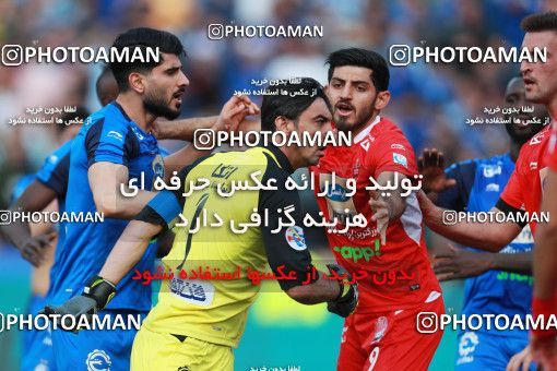 1394604, Tehran, , لیگ برتر فوتبال ایران، Persian Gulf Cup، Week 23، Second Leg، Persepolis 1 v 0 Esteghlal on 2019/03/30 at Azadi Stadium