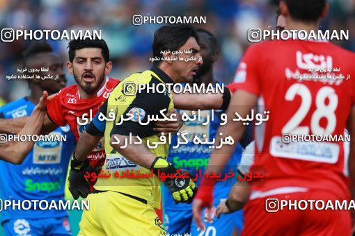 1394592, Tehran, , لیگ برتر فوتبال ایران، Persian Gulf Cup، Week 23، Second Leg، Persepolis 1 v 0 Esteghlal on 2019/03/30 at Azadi Stadium