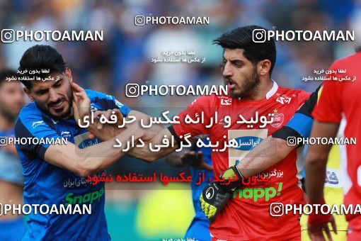 1394684, Tehran, , لیگ برتر فوتبال ایران، Persian Gulf Cup، Week 23، Second Leg، Persepolis 1 v 0 Esteghlal on 2019/03/30 at Azadi Stadium