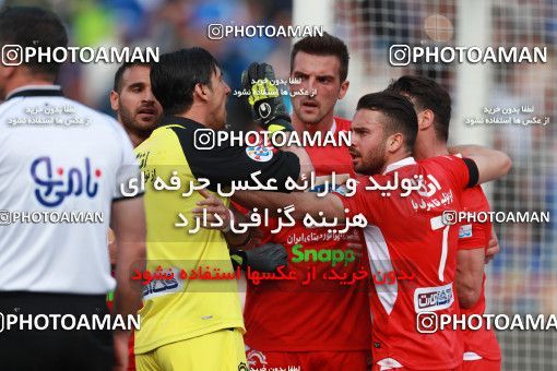 1394736, Tehran, , لیگ برتر فوتبال ایران، Persian Gulf Cup، Week 23، Second Leg، Persepolis 1 v 0 Esteghlal on 2019/03/30 at Azadi Stadium