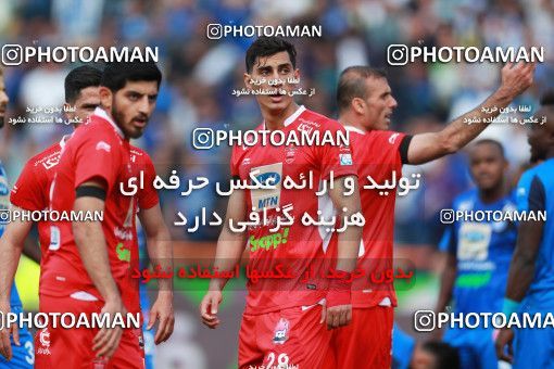 1394696, Tehran, , لیگ برتر فوتبال ایران، Persian Gulf Cup، Week 23، Second Leg، Persepolis 1 v 0 Esteghlal on 2019/03/30 at Azadi Stadium