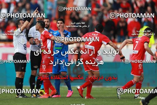 1394896, Tehran, , لیگ برتر فوتبال ایران، Persian Gulf Cup، Week 23، Second Leg، Persepolis 1 v 0 Esteghlal on 2019/03/30 at Azadi Stadium