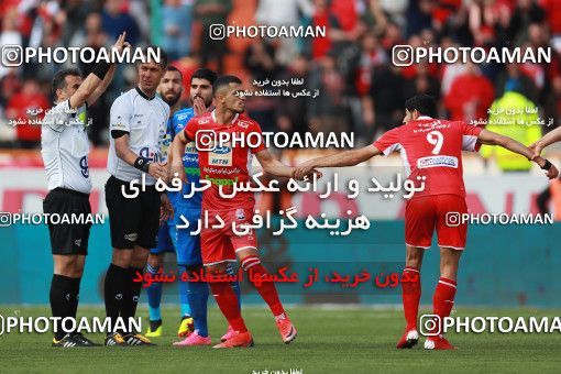 1394870, Tehran, , لیگ برتر فوتبال ایران، Persian Gulf Cup، Week 23، Second Leg، Persepolis 1 v 0 Esteghlal on 2019/03/30 at Azadi Stadium