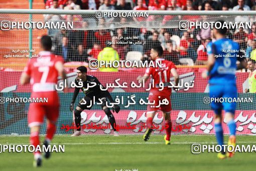 1394843, Tehran, , لیگ برتر فوتبال ایران، Persian Gulf Cup، Week 23، Second Leg، Persepolis 1 v 0 Esteghlal on 2019/03/30 at Azadi Stadium