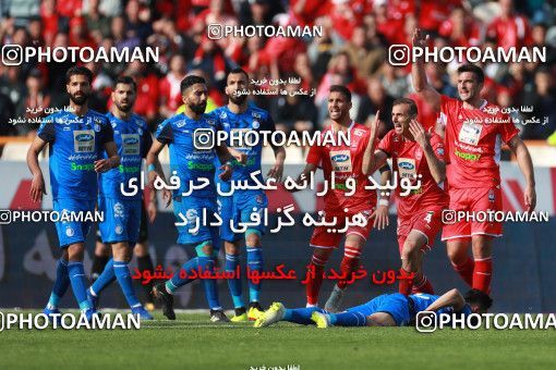 1394880, Tehran, , لیگ برتر فوتبال ایران، Persian Gulf Cup، Week 23، Second Leg، Persepolis 1 v 0 Esteghlal on 2019/03/30 at Azadi Stadium