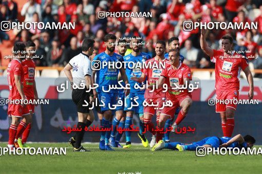 1394886, Tehran, , لیگ برتر فوتبال ایران، Persian Gulf Cup، Week 23، Second Leg، Persepolis 1 v 0 Esteghlal on 2019/03/30 at Azadi Stadium