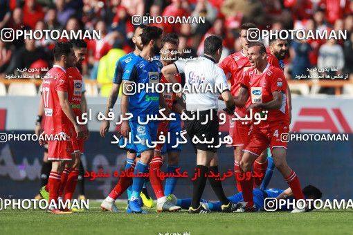 1394765, Tehran, , لیگ برتر فوتبال ایران، Persian Gulf Cup، Week 23، Second Leg، Persepolis 1 v 0 Esteghlal on 2019/03/30 at Azadi Stadium