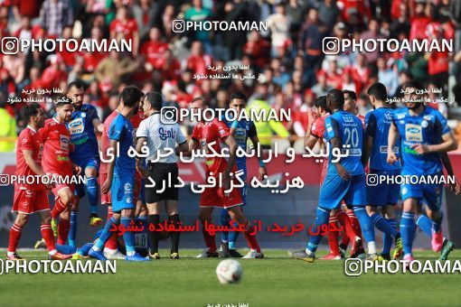 1394776, Tehran, , لیگ برتر فوتبال ایران، Persian Gulf Cup، Week 23، Second Leg، Persepolis 1 v 0 Esteghlal on 2019/03/30 at Azadi Stadium