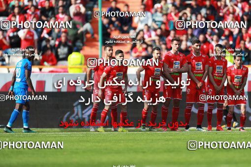 1394849, Tehran, , لیگ برتر فوتبال ایران، Persian Gulf Cup، Week 23، Second Leg، Persepolis 1 v 0 Esteghlal on 2019/03/30 at Azadi Stadium