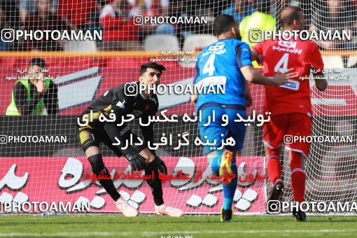 1394830, Tehran, , لیگ برتر فوتبال ایران، Persian Gulf Cup، Week 23، Second Leg، Persepolis 1 v 0 Esteghlal on 2019/03/30 at Azadi Stadium