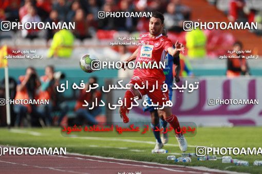 1394814, Tehran, , لیگ برتر فوتبال ایران، Persian Gulf Cup، Week 23، Second Leg، Persepolis 1 v 0 Esteghlal on 2019/03/30 at Azadi Stadium