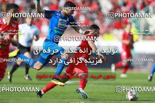 1394781, Tehran, , لیگ برتر فوتبال ایران، Persian Gulf Cup، Week 23، Second Leg، Persepolis 1 v 0 Esteghlal on 2019/03/30 at Azadi Stadium