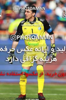 1394905, Tehran, , لیگ برتر فوتبال ایران، Persian Gulf Cup، Week 23، Second Leg، Persepolis 1 v 0 Esteghlal on 2019/03/30 at Azadi Stadium
