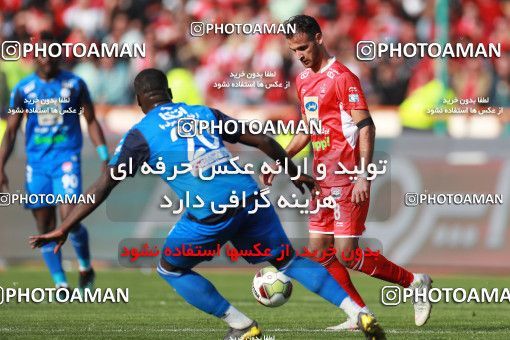 1394903, Tehran, , لیگ برتر فوتبال ایران، Persian Gulf Cup، Week 23، Second Leg، Persepolis 1 v 0 Esteghlal on 2019/03/30 at Azadi Stadium
