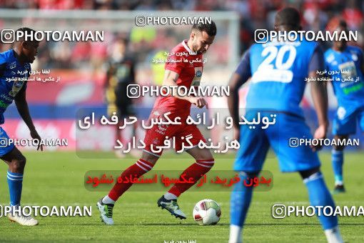 1394874, Tehran, , لیگ برتر فوتبال ایران، Persian Gulf Cup، Week 23، Second Leg، Persepolis 1 v 0 Esteghlal on 2019/03/30 at Azadi Stadium