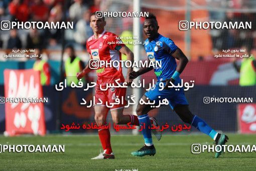 1394316, Tehran, , لیگ برتر فوتبال ایران، Persian Gulf Cup، Week 23، Second Leg، Persepolis 1 v 0 Esteghlal on 2019/03/30 at Azadi Stadium