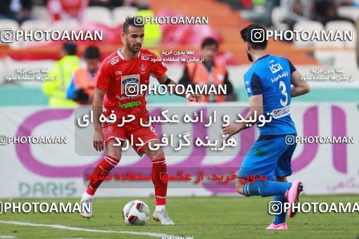 1394408, Tehran, , لیگ برتر فوتبال ایران، Persian Gulf Cup، Week 23، Second Leg، Persepolis 1 v 0 Esteghlal on 2019/03/30 at Azadi Stadium