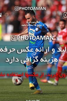 1394378, Tehran, , لیگ برتر فوتبال ایران، Persian Gulf Cup، Week 23، Second Leg، Persepolis 1 v 0 Esteghlal on 2019/03/30 at Azadi Stadium