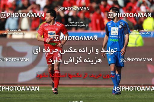 1394448, Tehran, , لیگ برتر فوتبال ایران، Persian Gulf Cup، Week 23، Second Leg، Persepolis 1 v 0 Esteghlal on 2019/03/30 at Azadi Stadium
