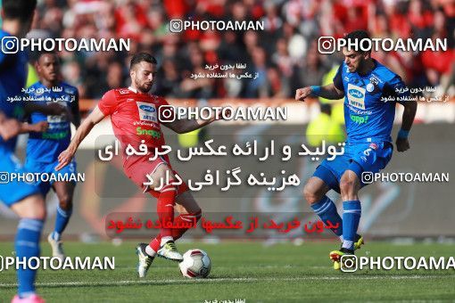 1394445, Tehran, , لیگ برتر فوتبال ایران، Persian Gulf Cup، Week 23، Second Leg، Persepolis 1 v 0 Esteghlal on 2019/03/30 at Azadi Stadium