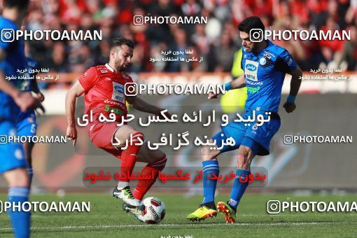 1394452, Tehran, , لیگ برتر فوتبال ایران، Persian Gulf Cup، Week 23، Second Leg، Persepolis 1 v 0 Esteghlal on 2019/03/30 at Azadi Stadium
