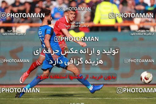 1394354, Tehran, , لیگ برتر فوتبال ایران، Persian Gulf Cup، Week 23، Second Leg، Persepolis 1 v 0 Esteghlal on 2019/03/30 at Azadi Stadium