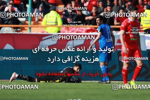 1394489, Tehran, , لیگ برتر فوتبال ایران، Persian Gulf Cup، Week 23، Second Leg، Persepolis 1 v 0 Esteghlal on 2019/03/30 at Azadi Stadium