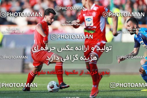 1394493, Tehran, , لیگ برتر فوتبال ایران، Persian Gulf Cup، Week 23، Second Leg، Persepolis 1 v 0 Esteghlal on 2019/03/30 at Azadi Stadium