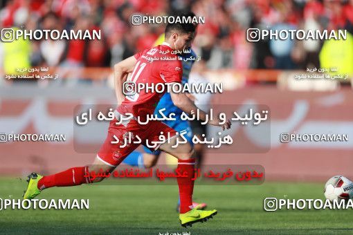 1394483, Tehran, , لیگ برتر فوتبال ایران، Persian Gulf Cup، Week 23، Second Leg، Persepolis 1 v 0 Esteghlal on 2019/03/30 at Azadi Stadium
