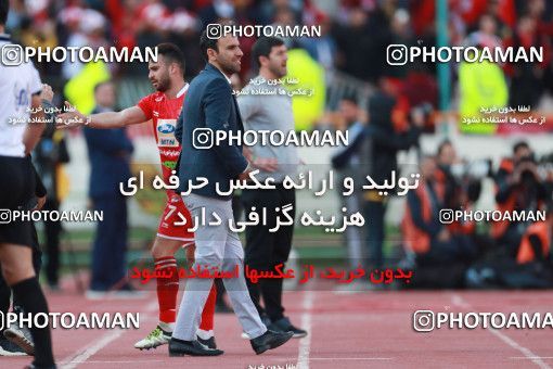1394514, Tehran, , لیگ برتر فوتبال ایران، Persian Gulf Cup، Week 23، Second Leg، Persepolis 1 v 0 Esteghlal on 2019/03/30 at Azadi Stadium