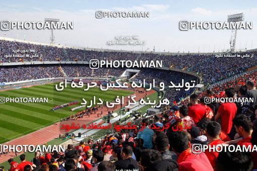 1394425, Tehran, , لیگ برتر فوتبال ایران، Persian Gulf Cup، Week 23، Second Leg، Persepolis 1 v 0 Esteghlal on 2019/03/30 at Azadi Stadium