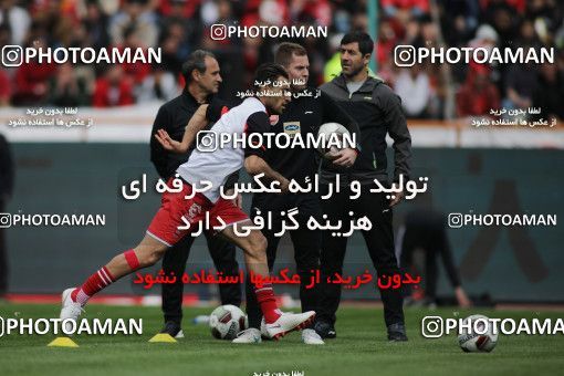1395720, Tehran, , لیگ برتر فوتبال ایران، Persian Gulf Cup، Week 23، Second Leg، Persepolis 1 v 0 Esteghlal on 2019/03/30 at Azadi Stadium