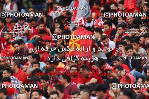 1395625, Tehran, , لیگ برتر فوتبال ایران، Persian Gulf Cup، Week 23، Second Leg، Persepolis 1 v 0 Esteghlal on 2019/03/30 at Azadi Stadium
