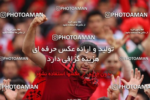 1395678, Tehran, , لیگ برتر فوتبال ایران، Persian Gulf Cup، Week 23، Second Leg، Persepolis 1 v 0 Esteghlal on 2019/03/30 at Azadi Stadium
