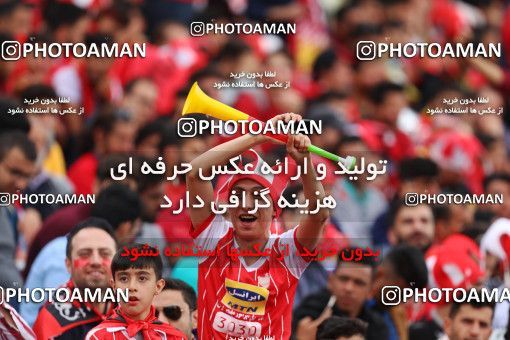 1395618, Tehran, , لیگ برتر فوتبال ایران، Persian Gulf Cup، Week 23، Second Leg، Persepolis 1 v 0 Esteghlal on 2019/03/30 at Azadi Stadium