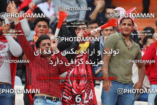 1395721, Tehran, , لیگ برتر فوتبال ایران، Persian Gulf Cup، Week 23، Second Leg، Persepolis 1 v 0 Esteghlal on 2019/03/30 at Azadi Stadium