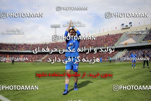 1395781, Tehran, , لیگ برتر فوتبال ایران، Persian Gulf Cup، Week 23، Second Leg، Persepolis 1 v 0 Esteghlal on 2019/03/30 at Azadi Stadium