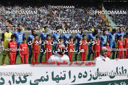 1395773, Tehran, , لیگ برتر فوتبال ایران، Persian Gulf Cup، Week 23، Second Leg، Persepolis 1 v 0 Esteghlal on 2019/03/30 at Azadi Stadium