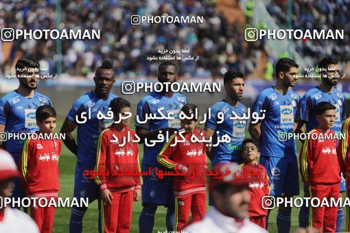 1395792, Tehran, , لیگ برتر فوتبال ایران، Persian Gulf Cup، Week 23، Second Leg، Persepolis 1 v 0 Esteghlal on 2019/03/30 at Azadi Stadium