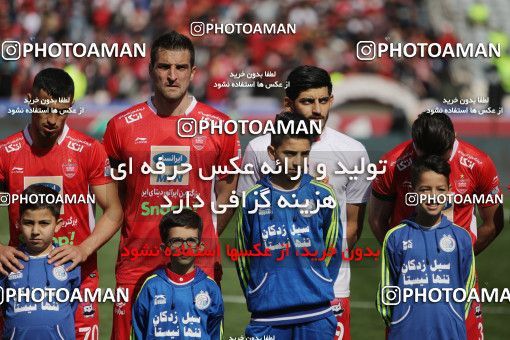 1395657, Tehran, , لیگ برتر فوتبال ایران، Persian Gulf Cup، Week 23، Second Leg، Persepolis 1 v 0 Esteghlal on 2019/03/30 at Azadi Stadium